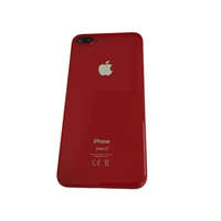 iPhone iPhone 8 Plus (5.5") készülék hátlap, kamera lencsével / sim tálcával, akkufedél, piros, AAA+ minőségű