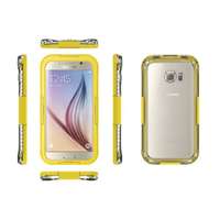  Samsung G928 Galaxy S6 Edge Plus sárga vízálló tok