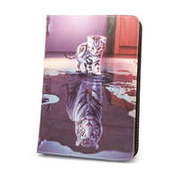 GSMLIVE Univerzális tablet könyvtok, mintás, 9"-10", Little Tiger