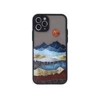  iPhone 6 / 6S (4,7") hátlap tok, TPU tok, fekete, Ultra Trendy Landscape 1