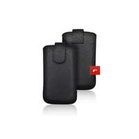  Forcell KORA2 fekete műbőr mágneses beledugós tok iPhone 12 Pro Max / Samsung Note 8/ Note 9/ Note 10 Plus / Note 10 Lite / Note 20 / Note 20 Ultra / A20S / A71 / S10 Lite / S20 Plus méret