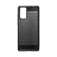  Samsung Galaxy Note 20 szilikon tok, fekete, SM-N980, Carbon fiber
