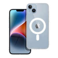  iPhone 14 Plus (6,7") telefon tok, PC / TPU tok, átlátszó, Clear Mag Cover