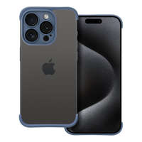  iPhone 14 Pro (6.1") keret tok, TPU tok, kameravédelem, kék, Mini Bumpers