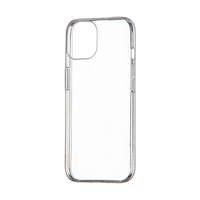 iPhone 17 Pro Max (6.9") hátlap tok, szilikon tok, átlátszó, 1mm, Slim