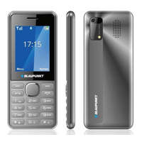 Blaupunkt Blaupunkt V24 mobiltelefon, dual sim, kártyafüggetlen, magyar nyelvű, ezüst