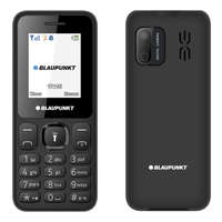 Blaupunkt Blaupunkt V18 mobiltelefon, dual sim, kártyafüggetlen, magyar nyelvű, fekete