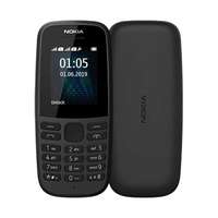 Nokia Nokia 105 (2019) mobiltelefon, kártyafüggetlen, magyar nyelvű, single sim, fekete, TA-1203