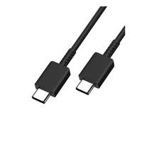 Samsung Samsung Type-C - Type-C gyorstöltő adatkábel, gyári, fekete, 1M, 3A, EP-DA705BBE (CSOMAGOLÁS NÉLKÜLI)