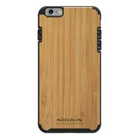 Nillkin Knights iPhone 6 6S (4,7") fekete keretes bambusz fa prémium hátlap tok