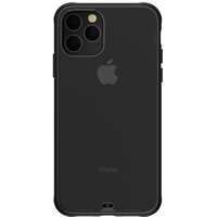 Devia iPhone 11 Pro Max 2019 (6,5") hátlap tok, átlátszó / fekete kerettel, Devia Soft Elegant