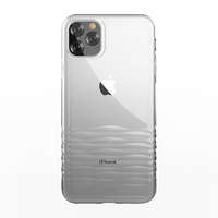 Devia iPhone 11 Pro (5,8") hátlap tok, TPU tok, átlátszó / szürke színátmenetes, Devia Ocean