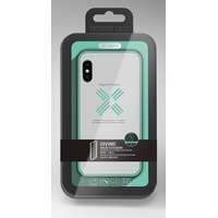 Joway Joway BHK30 iPhone X / XS (5,8") menta zöld keretes átlátszó szilikon tok
