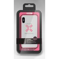 Joway Joway BHK30 iPhone X / XS (5,8") rózsaszín keretes átlátszó szilikon tok