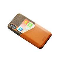 Remax Remax RM-1650 iPhone XS Max (6,5") barna bankkártya tartós hátlap tok