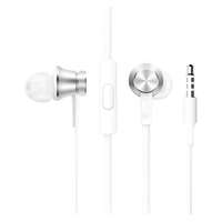 Xiaomi Stereo vezetékes fülhallgató jack csatlakozóval, mikrofonnal, ezüst, Xiaomi Mi In-Ear Piston