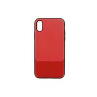 dotfes Dotfes G02MS iPhone X XS (5,8") piros carbon prémium hátlap tok