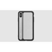 dotfes Dotfes G06 iPhone X XS (5,8") fekete-ezüst prémium hátlap tok