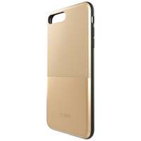 dotfes iPhone 6 / 6S (4,7") hátlap tok, műanyag tok, bankkártya tartós, carbon prémium, arany, Dotfes G02