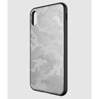 dotfes Dotfes G07 iPhone X XS (5,8") ezüst terepmintás prémium hátlap tok