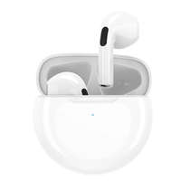 Pavareal Stereo bluetooth headset vezeték nélküli töltőtokkal, TWS, fehér, Pavareal H08