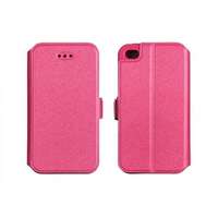  LG K7 X210 pink rózsaszín szilikon keretes könyvtok