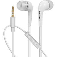Samsung Samsung stereo vezetékes fülhallgató 3.5mm jack csatlakozóval, gyári, felvevőgombos / hangerőszabályzós, fehér, EHS64AVFWE (CSOMAGOLÁS NÉLKÜLI)