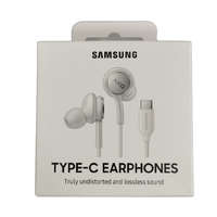 Samsung Samsung AKG headset Type-C csatlakozóval, gyári, fehér, EO-IC100BW (CSOMAGOLT)