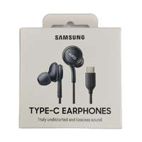 Samsung Samsung EO-IC100BB fekete AKG gyári headset Type-C csatlakozóval csomagolt