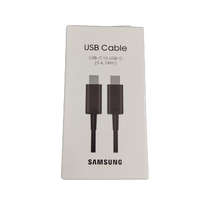 Samsung Samsung Type-C - Type-C gyorstöltő adatkábel, gyári, fekete, 5A / 60W, 1.8M, EP-DX510JBE (CSOMAGOLT)