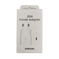 Samsung Samsung hálózati Type-C gyors töltőfej, gyári, fehér, 3A / 25W, EP-T2510XWEGEU (csomagolt)