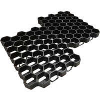 Royal műanyag gyeprács, fekete, 36×26×3,5 cm