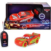 Jada Jada RC Verdák 3 Glow Racers - Villám McQueen távirányítós autó - 1:32