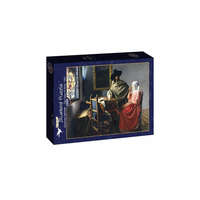 Bluebird Bluebird 1000 db-os Art by puzzle - Johannes Vermeer - The Glass of Wine 1661 (60322)