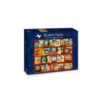 Bluebird Bluebird 1000 db-os puzzle - Golden Age of Television-Shelf (70330)