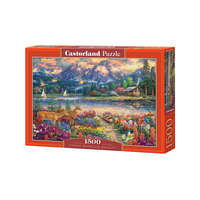 Castorland Castorland 1500 db-os puzzle - Fenséges tavaszi hegyvidék (C-152131)