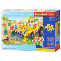 Castorland Castorland 20 db-os MAXI puzzle - Munkában a Buldózer (C-02139)