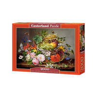 Castorland Castorland 2000 db-os puzzle - Csendélet virágokkal és gyümölcsökkel (C-200658)