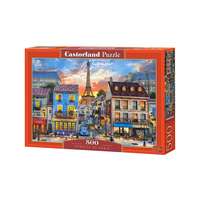 Castorland Castorland 500 db-os puzzle - Párizs utcái (B-52684)