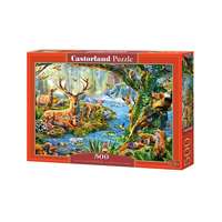 Castorland Castorland 500 db-os puzzle - Élet az erdőben (B-52929)