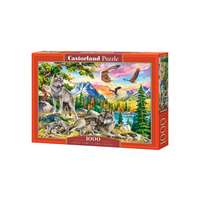 Castorland Castorland 1000 db-os puzzle - Wolf Family and Eagles (C-104970)