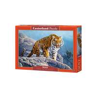 Castorland Castorland 500 db-os puzzle - Tigris a sziklán (B-53346)