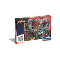 Clementoni Clementoni 4 az 1-ben puzzle (12,16,20 24 db-os) - Marvel Pókember (21515)