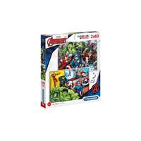 Clementoni Clementoni 2 x 60 db-os puzzle - Avengers - Bosszúállók (21605)