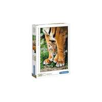 Clementoni Clementoni 500 db-os puzzle - Bengáli tigris kölyök (35046)