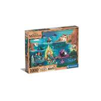 Clementoni Clementoni 1000 db-os puzzle - Disney Kis Hableány Történet Térkép (39664)