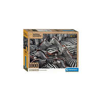 Clementoni Clementoni 1000 db-os COMPACT puzzle - National Geographic Collection - Zebrák (39729)