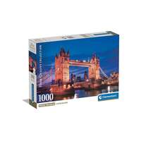 Clementoni Clementoni 1000 db-os Compact puzzle - Tower Bridge éjjel (39772)