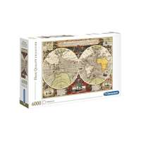 Clementoni Clementoni 6000 db-os puzzle - Antik térkép (36526)