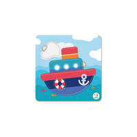 Dodo Dodo 5 db-os Keretes Baby puzzle - Hajó (300350)